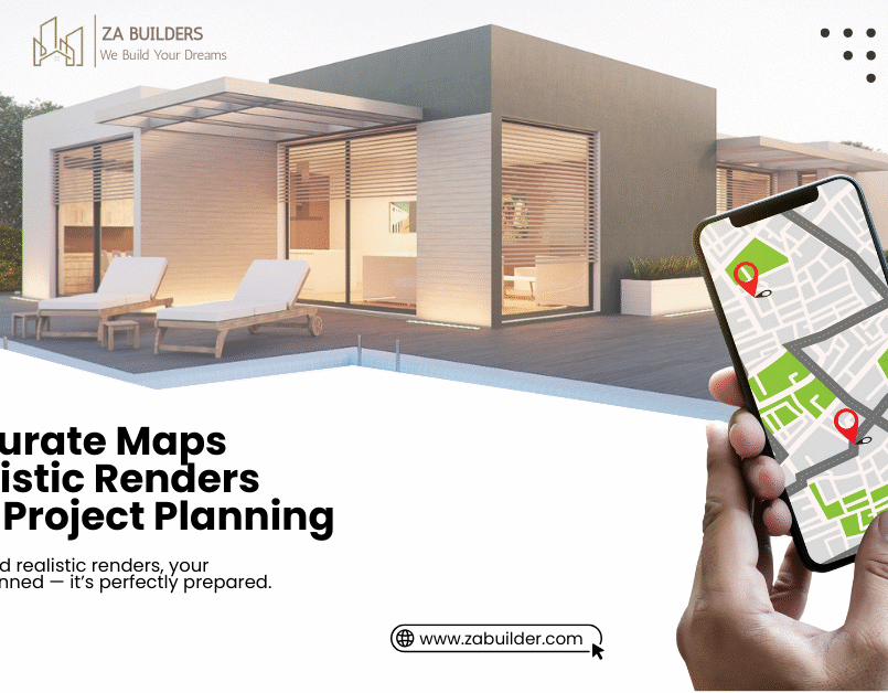 renders and maps